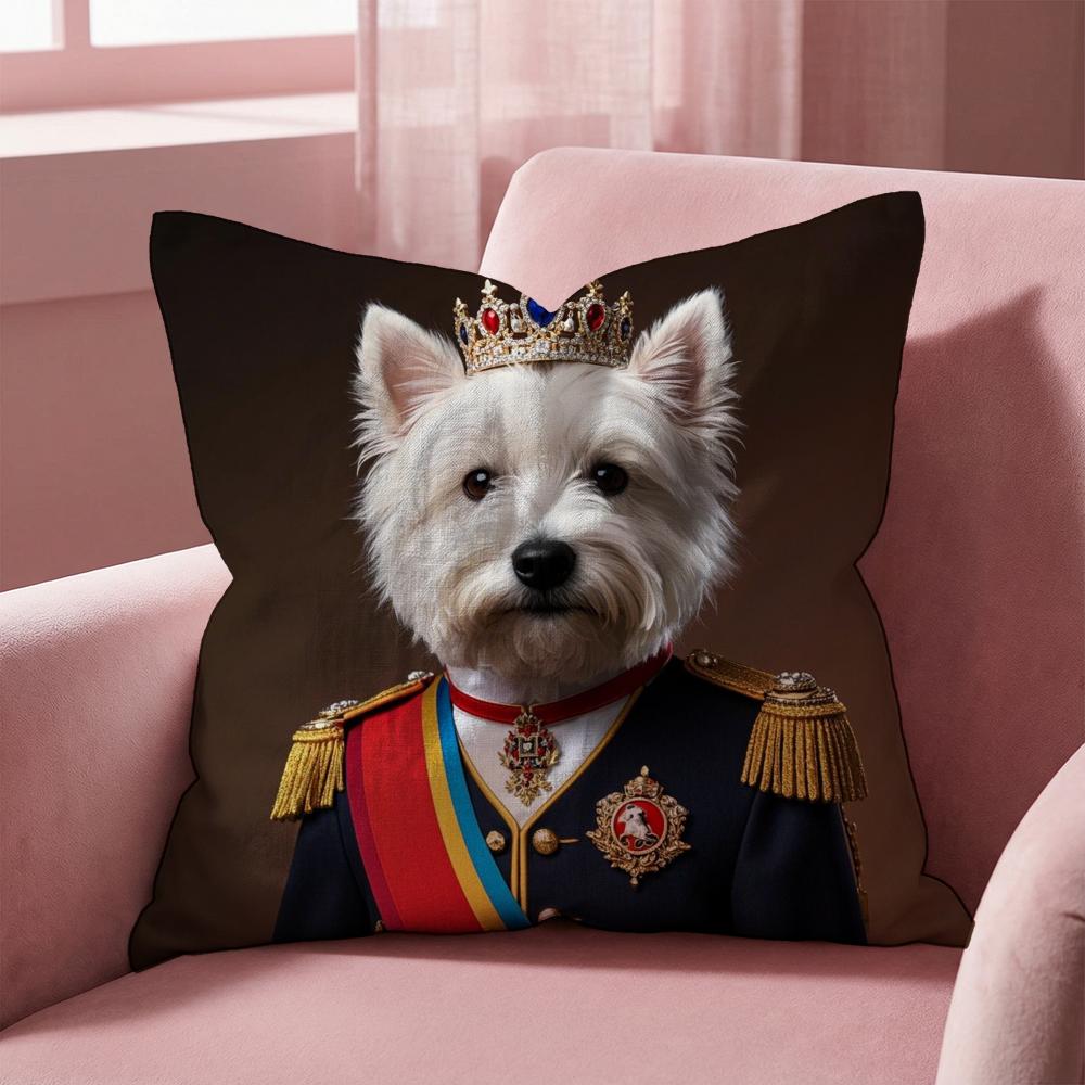 West Highland White Terrier Kissenbezug Mehrzweck-Kissenbezug für Zuhause & Auto - Wendbar, Weich & Strapazierfähig für den täglichen Gebrauch