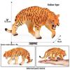 Cross-Border Animal Toy Set: Sheep, Cow, Horse, Donkey, Goat, Poultry Plastic Models
