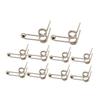 10 Pieces Double Return Torsion Spring Carbon Steel Replacement for Curling Iron