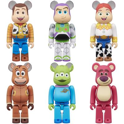 Medicom Toy CHASE TOY STORY Each Figure Is Approximately 70mm Finished 12 Figures Per BE@RBRICK - Tall. Non-scale, Pre-painted, Figures. Box.