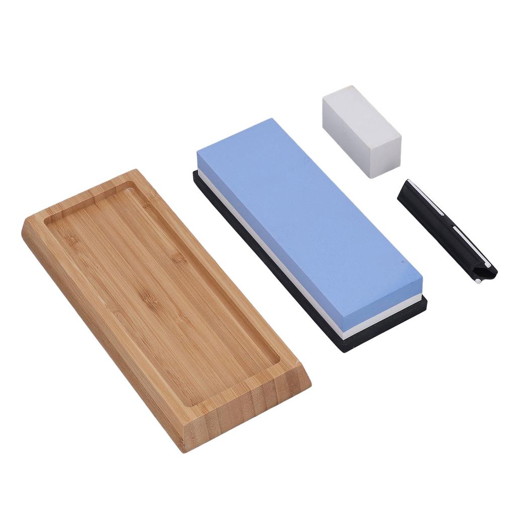 Sharpening Stone 1000 6000 Grits Knife Sharpener Whetstone Polishing Tool Set Kit
