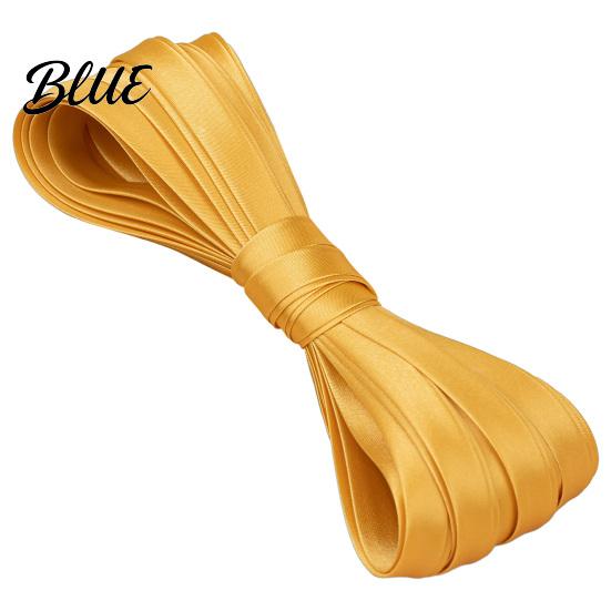 Durable Fabric Trim Satin Bias Binding Tape 10mm Wide Hemming Strip Edge Finish Sewing And Quilting Finishing Ribbon for Clothing Handicrafts