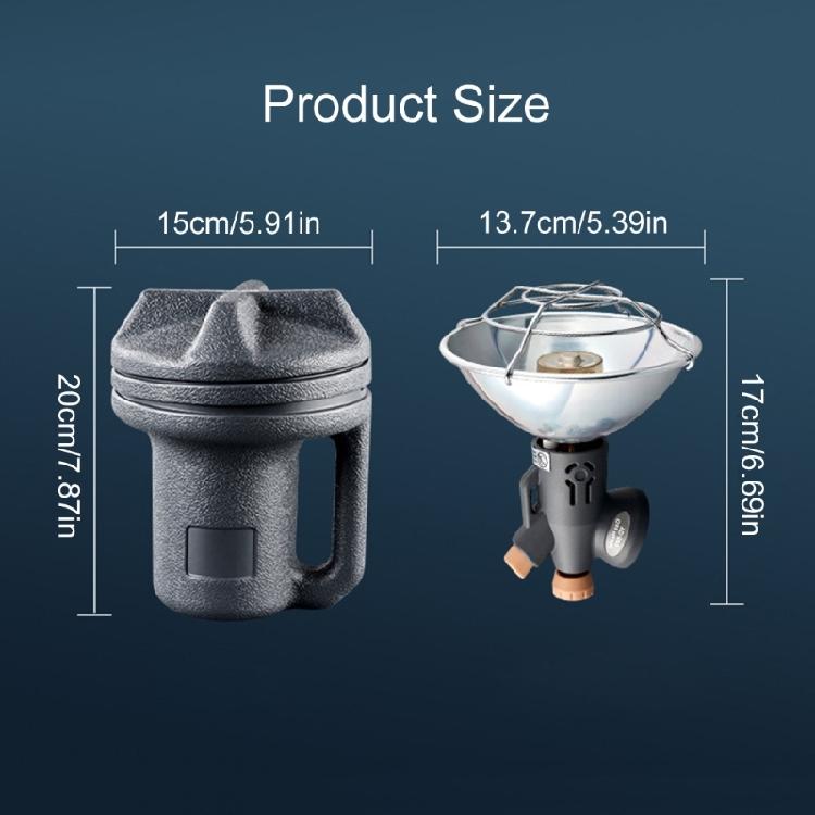 Office Desktop Fan Heaters Set Single Tanks Top Heate Outdoor Gas Heaters for Instantly Warmth