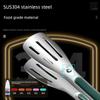 304 Stainless Steel Clip Food Clip Fried Steak Pancake Commercial Barbecue Clip Bread Barbecue Food Food-Grabbing Device Kitchen
