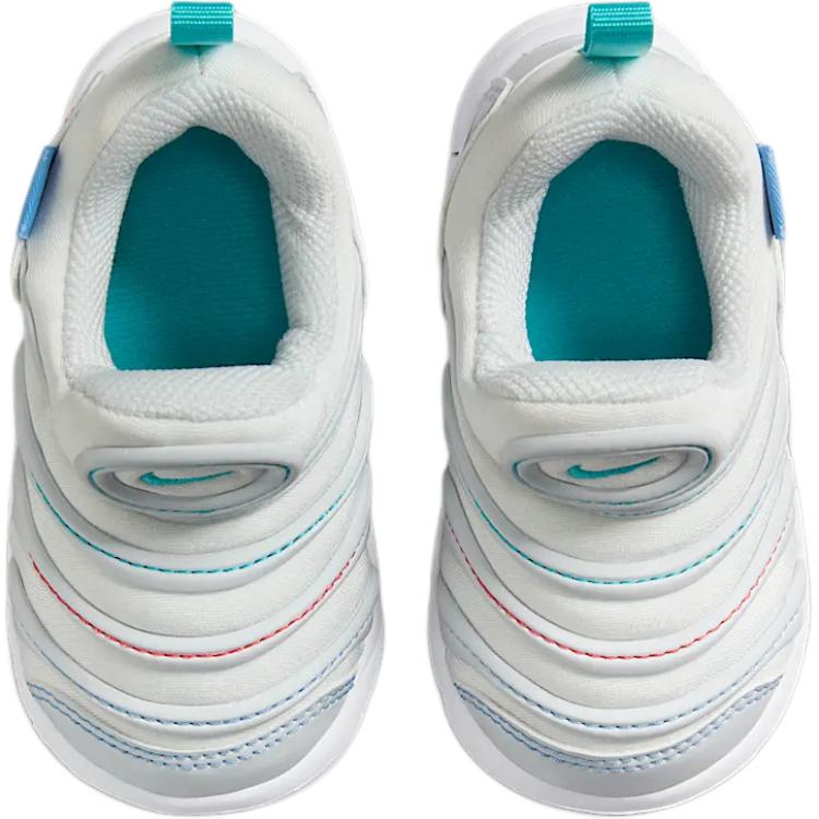 Nike Dynamo Free TD White Dusty Cactus Baby Sneakers Pure-Platinum Blue-Beyond 343938-105