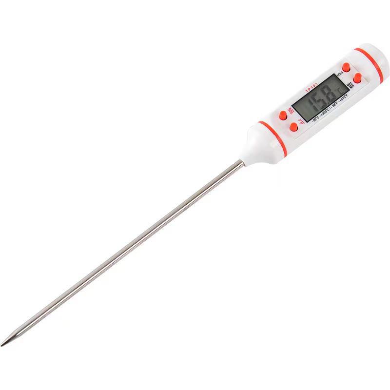 TP101 TP300 Digital Kitchen Thermometer: Pen Probe for Baking, BBQ, Meat, Baby Milk, and Food Temperature Measurement.