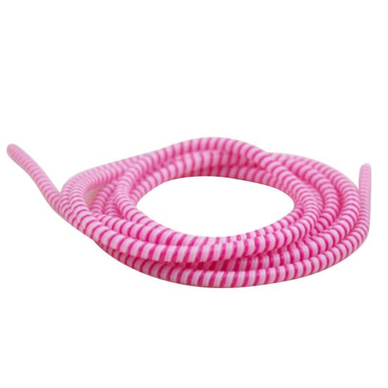 1.4m Spiral USB Charge Cord Earphone Cable Protector Saver Cover Wire Winder