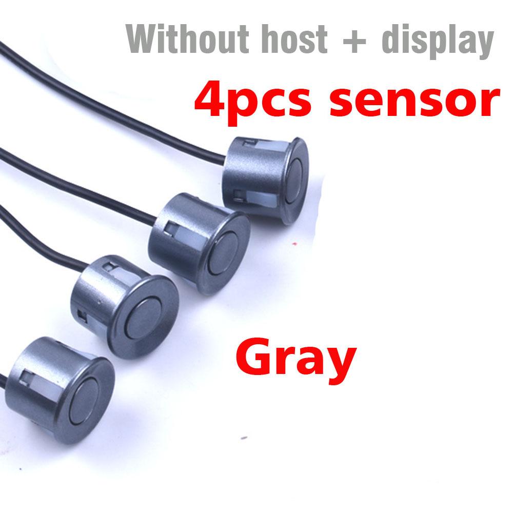 1 Set Car Parking Sensor Kit Car Auto LED Display 4 Sensors For All Cars Reverse Assistance Backup Radar Monitor Parking System