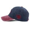 Unisex Washed Cotton Vintage Cap Maple Leaf Embroidery Baseball Caps Men Women Outdoor Sports Hat