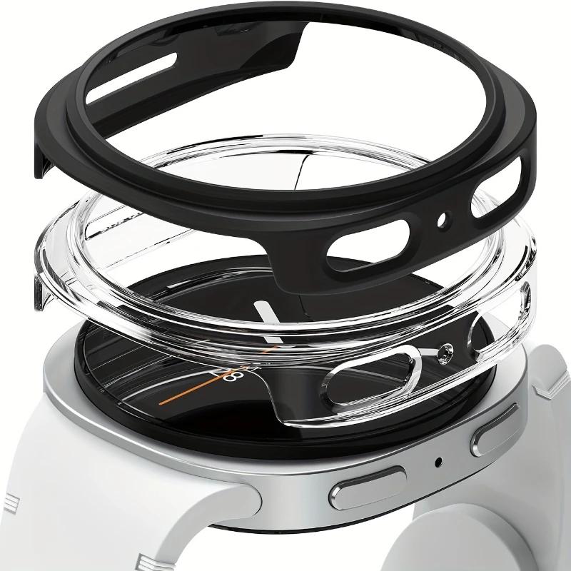 2pcs PC Case For Samsung Galaxy Watch 8 40-44mm Matte Hard Cover Protective Galaxy Watch 8 Classic Hollow Out Shell Accessories