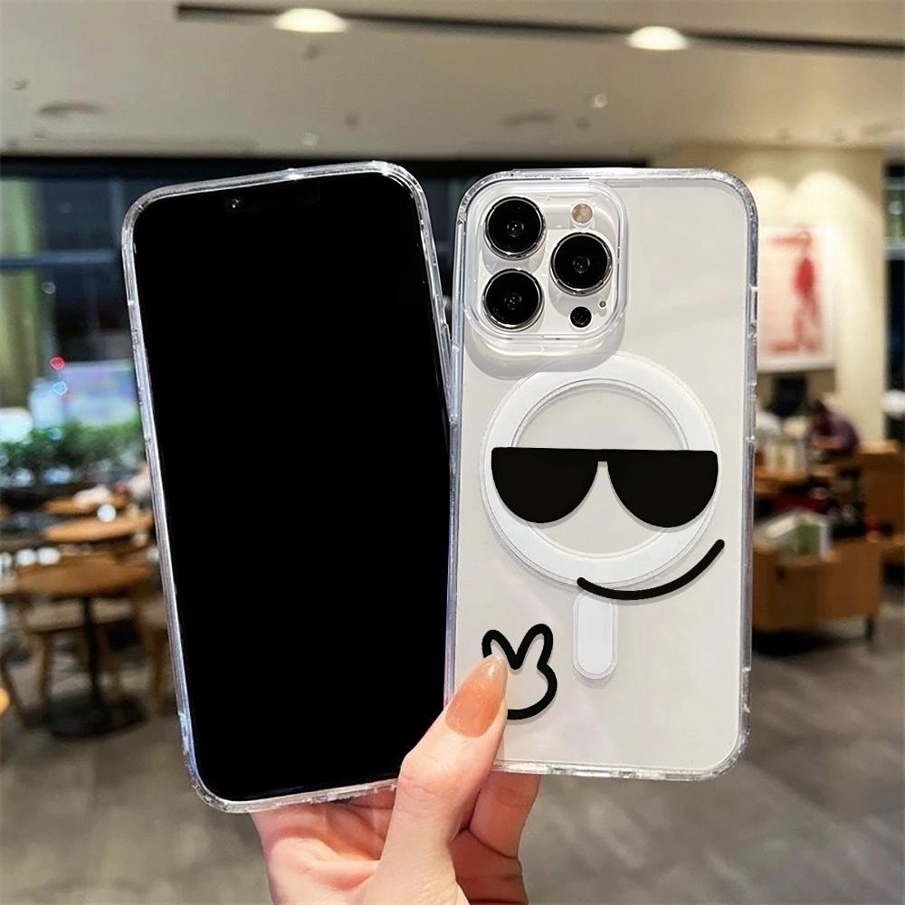 Magnetic Phone Case for iPhone 12 14 16 17 Pro 17 16 15 14 13 12 Pro Max  12 13 14 15  16 High Quality Shockproof Shell Full Protection Cute Style