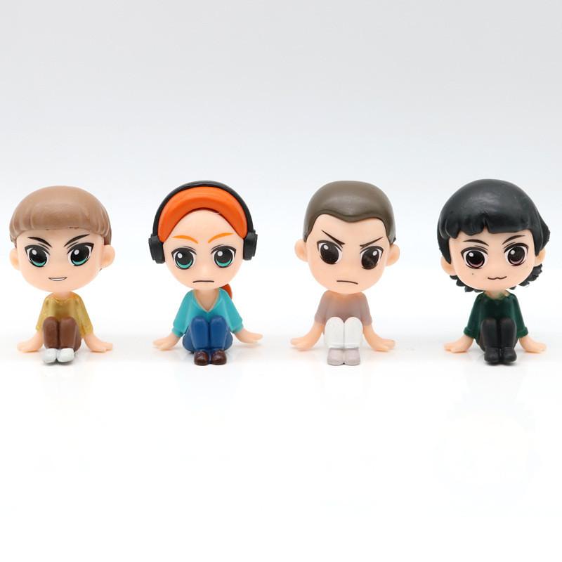 Stranger Things Collectible Figurines Set Pvc Toy Models For Fans And Decor