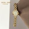 Rundes Kleines Zifferblatt Studenten-Kette Einfaches Temperament Mittelalterliche Uhr, Modische Und Exquisite High-End Quarz-Uhr