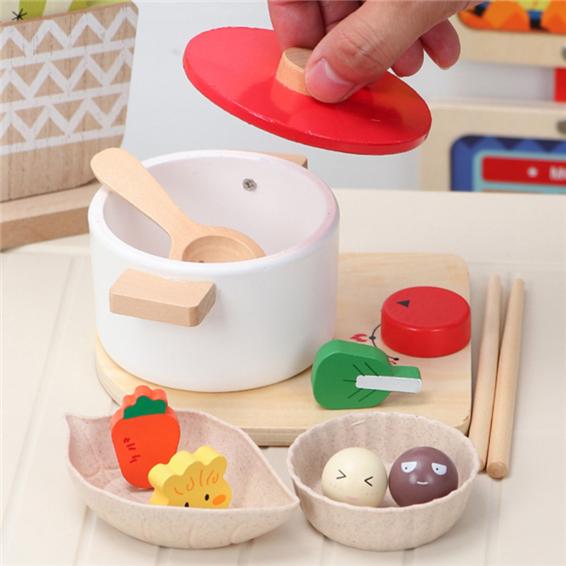 Buy Kids Wooden Pretend Play Sets Simulation Game Toasters Bread Maker