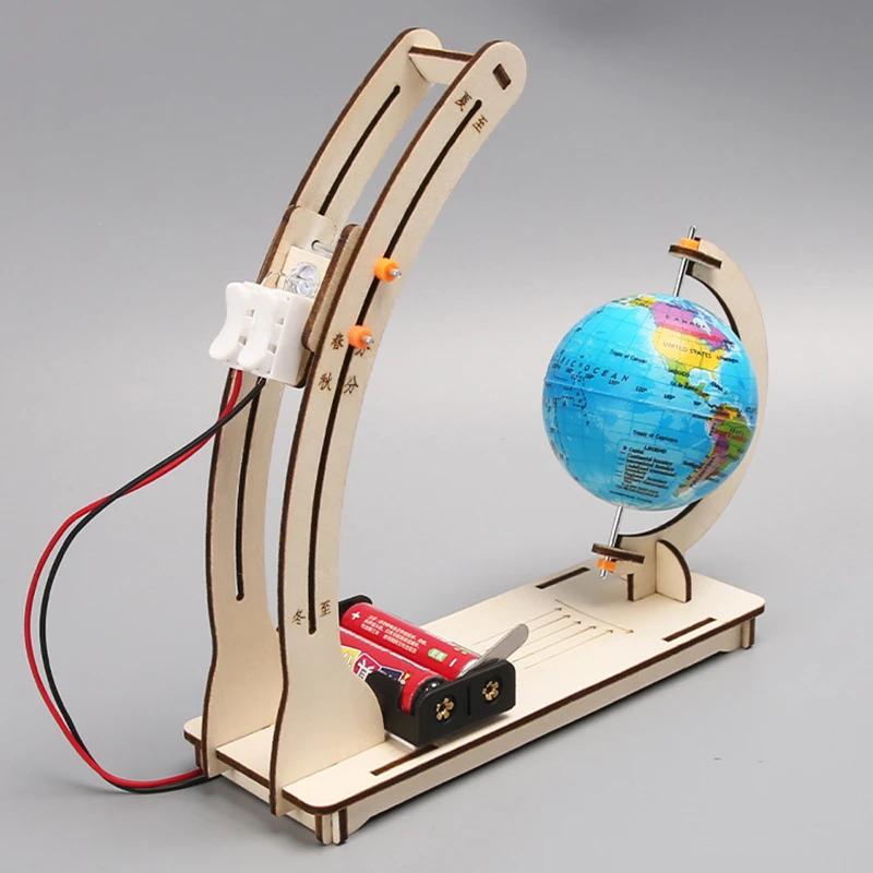 Diy Stem Science Kit Earth Day Night Cycle Simulation Model Homeschool Teaching Aid Kids Educational Toy Gift For Boys Girls