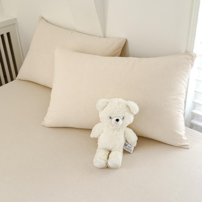 2pcs Pillowcase 100% Cotton Pillow Cover Stripe Style Pillowsham 48x74cm Pillow Case Home Bed Soft Pillowslip Fundas De Almohada