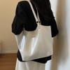 Big Shoulder Bags for Women Large Capacity Tote Bag  Winter Vintage Solid Color Zipper Leather Travel Retro Handbag Purse