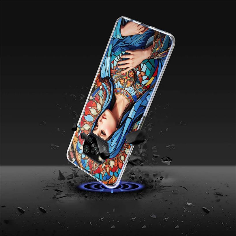 Virgin De Guadalupe Virgen Mary Phone Case For Xiaomi Poco X7 X6 X5 Pro F7 Ultra Redmi 15C 15 13C 13 12C 12 10 10A 10C 9 9A 9C 9