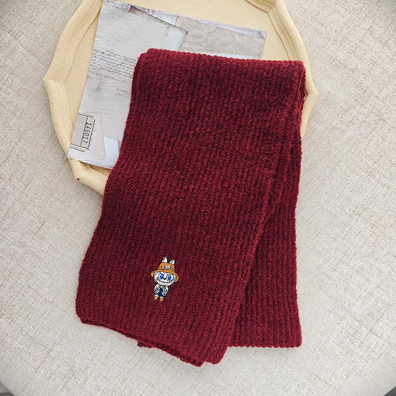 

Red Scarf Collection: Cozy Korean Style for Autumn & Winter