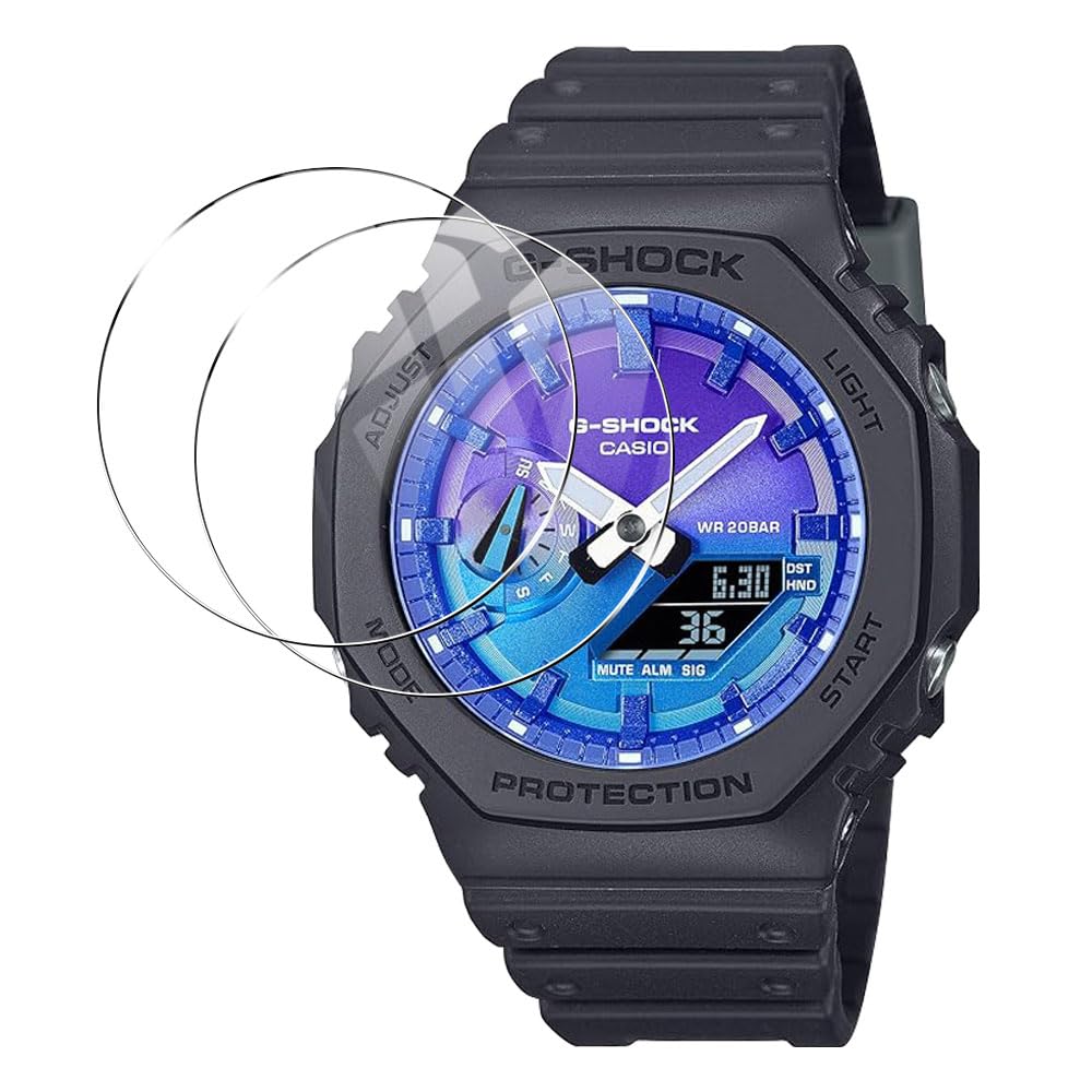 2024 Защитное стекло для экрана CASIO Закаленное стекло 9H Полное отпечатков пальцев Маслостойкое Изготовлено из японского стекла Asahi Умное защитное стекло [LAZIRO Новое]
