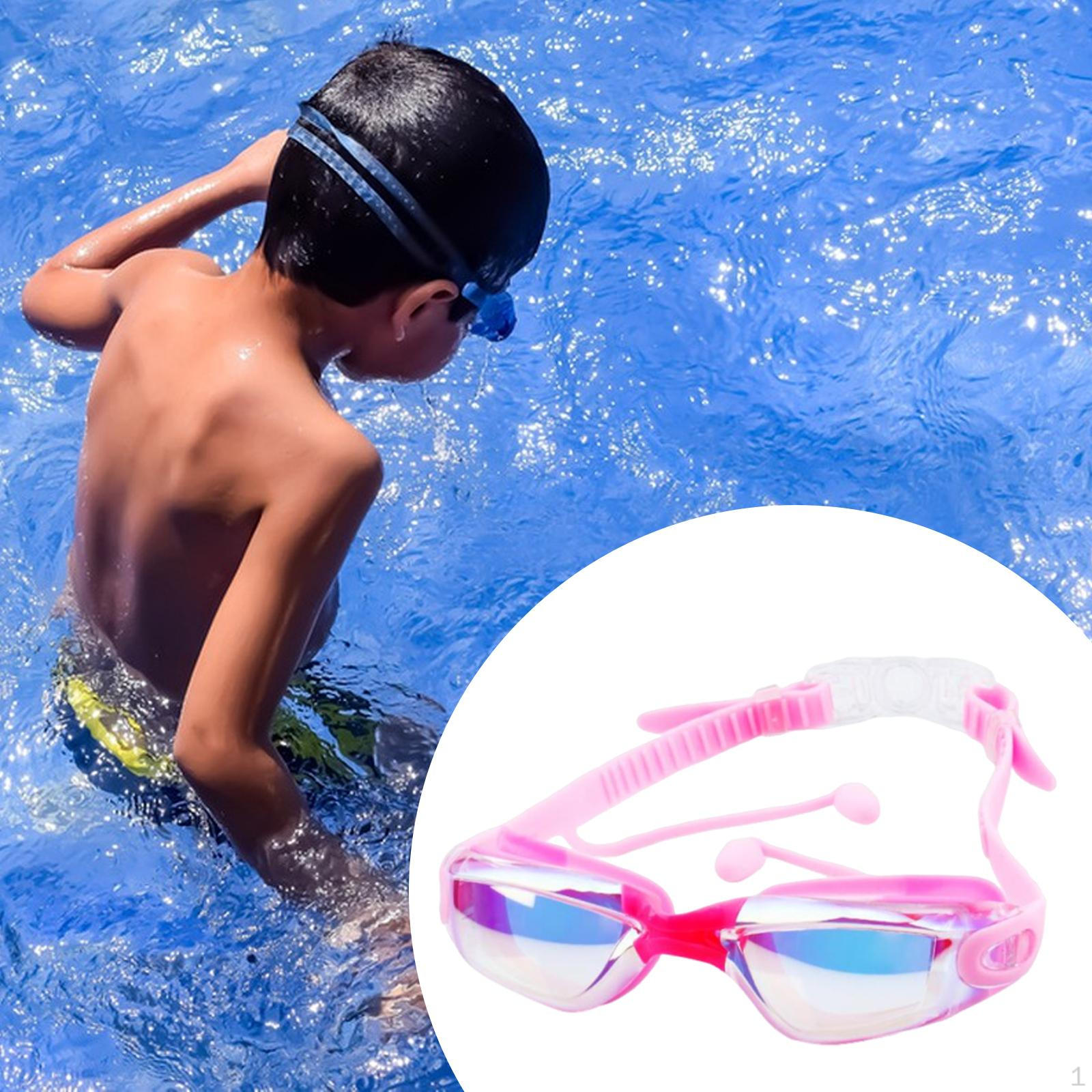 

Детские очки для плавания Детские очки для дайвинга Непротекаемые Полная защита Очки для плавания Очки для бассейна для Pink