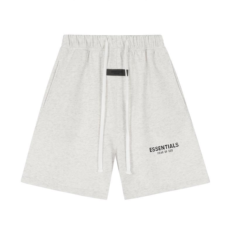 FOG ESSENTIALS Unisex Loose Silicone Print Casual Shorts