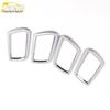 Electroplated Inner Door Handle Bowl Anti-Scratch Cover Decorative Sticker for Car
