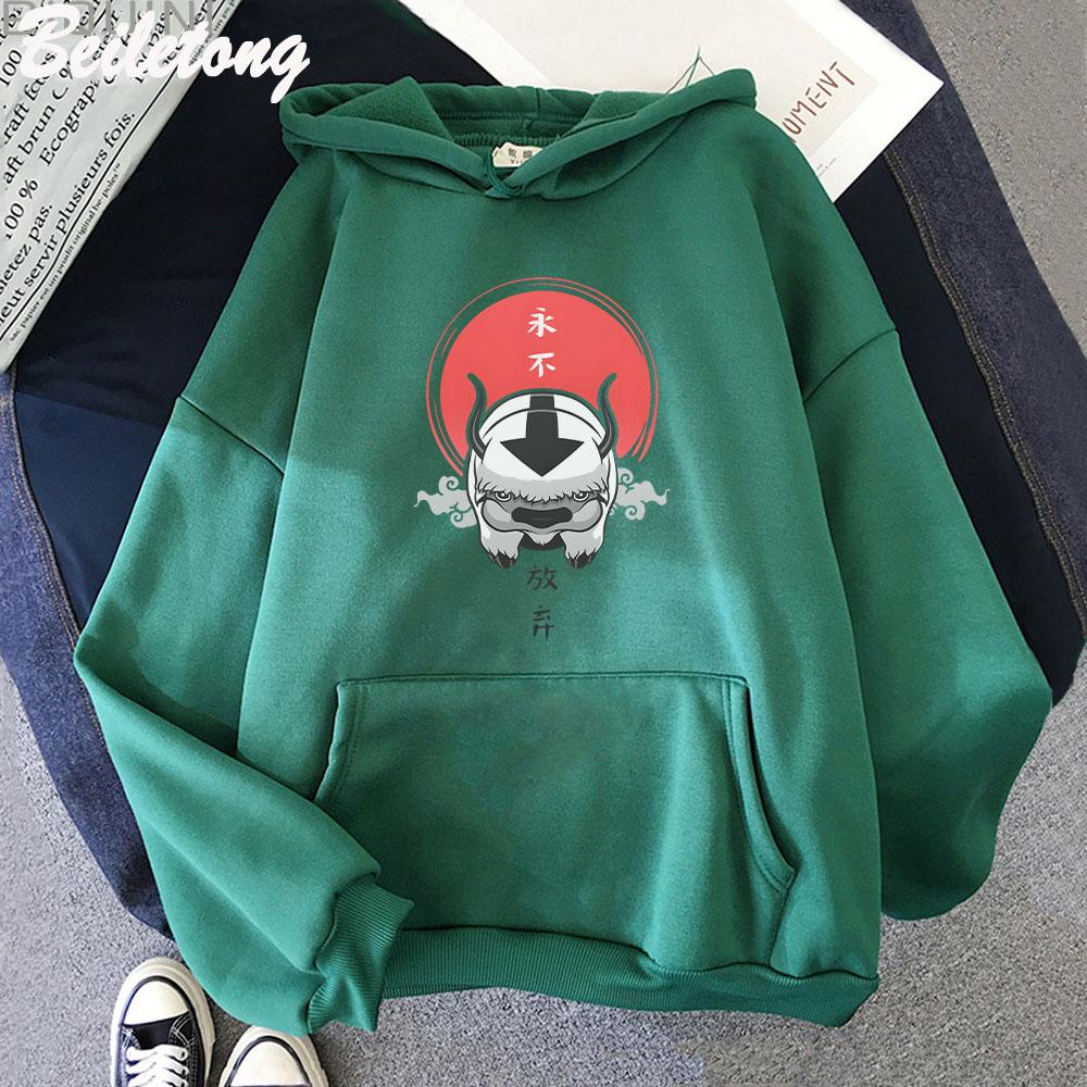 Avatar The Last Airbender Hoodie Cute Print Kawaii Clothes for Girl Pullover Cartoon Funny Sweatshirt Women Harajuku Wram