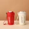 High Value Coffee Cup 316 Stainless Steel Thermal Insulation Cup Portable Outdoor Accompanying Rope Car Cup