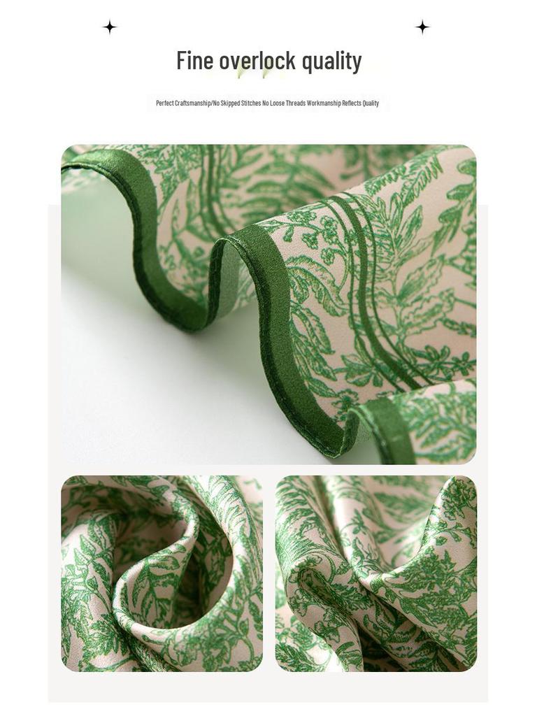 Eleganter Maulbeerseidenschal für Damen - Perfektes Muttertagsgeschenk, hochwertiges Tuch und Halsdekoration