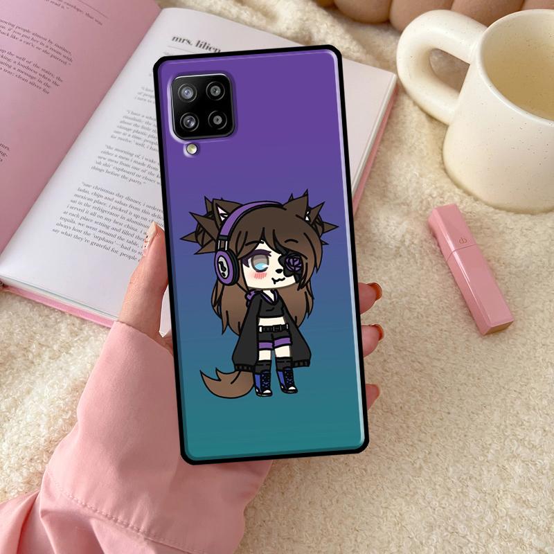 

Чехол для телефона Samsung Galaxy A54 A34 A14 A13 A52 A32 A12 A22 A72 A52S A33 A53 A73 A71 A51 с игрой Gacha Life Samsung A22 5G