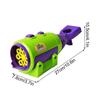 Summer Children's Outdoor Bicycle Hanging Color Electric Bubble Blowing Toy118ml 240309