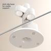 2Pcs 4 Holes Rotating Toothbrush Holder Funny Toothbrush Storage Rack  Office/School Supplies