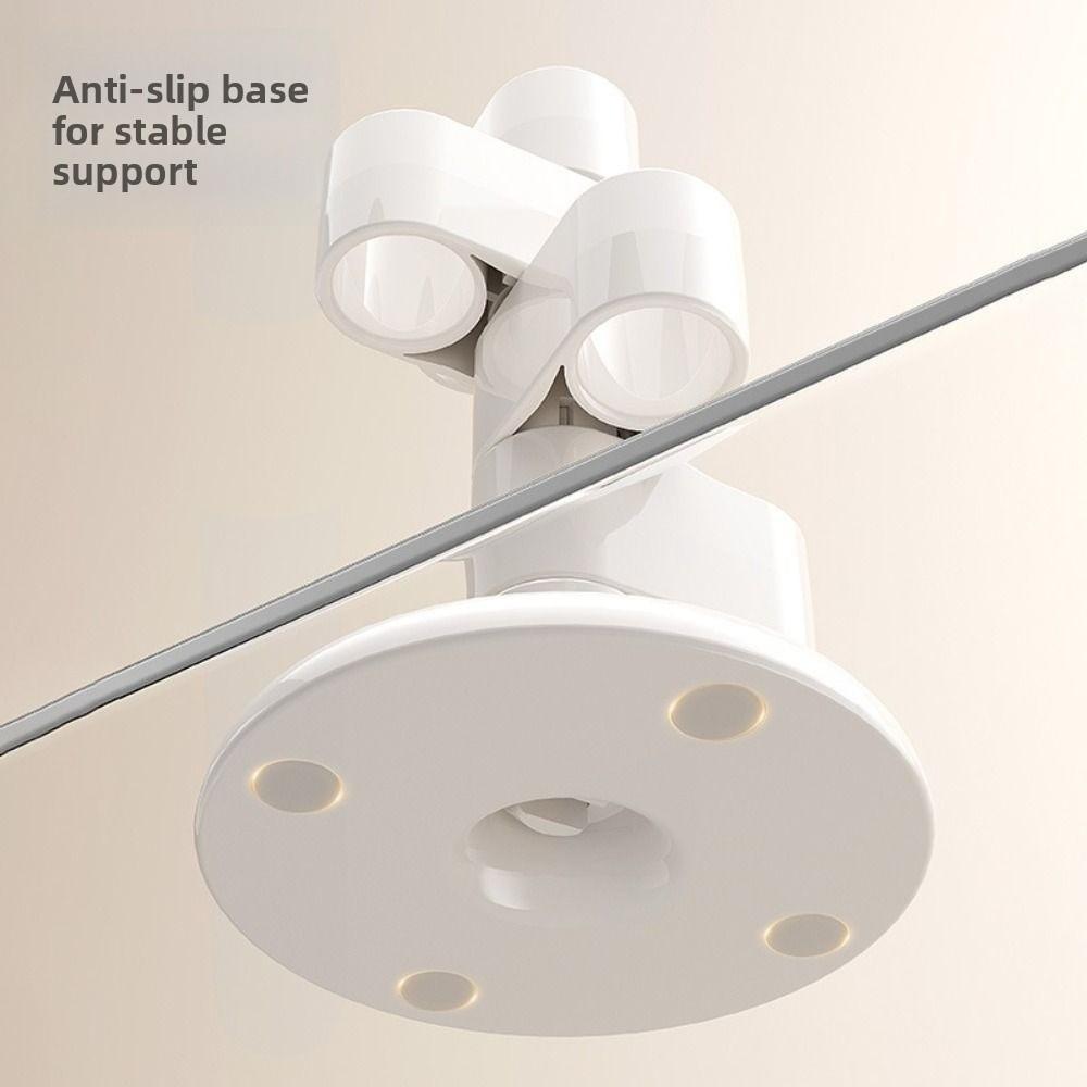 2Pcs 4 Holes Rotating Toothbrush Holder Funny Toothbrush Storage Rack  Office/School Supplies