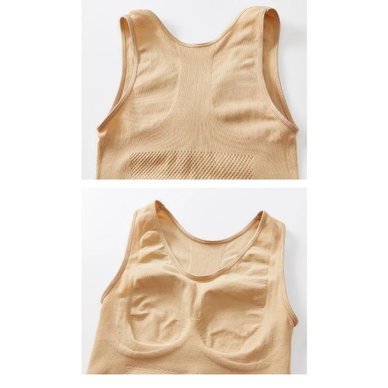 Women's Slimming Tank Top Cami Shaper Body ShapeWear Tummy Control Seamless Vest