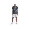 Under Armour Iso-Chill Tie-Dye Print Crew Neck Short Sleeve T-Shirt SS23 Men Tops Black 1377882-001