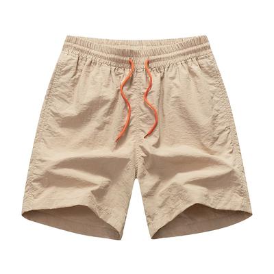 Shorts à séchage rapide pour hommes Taille européenne Pantacourt Ample Pantalon de plage Pantalon de survêtement imperméable pour hommes