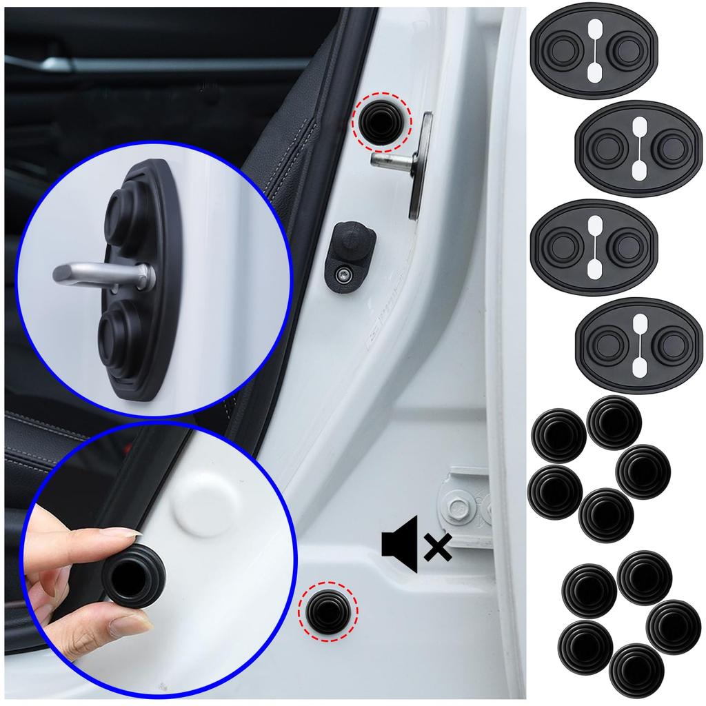 Door Striker Cover, Car Door Shock Protection Cushion for Subaru Legacy Outback, Legacy Outback,