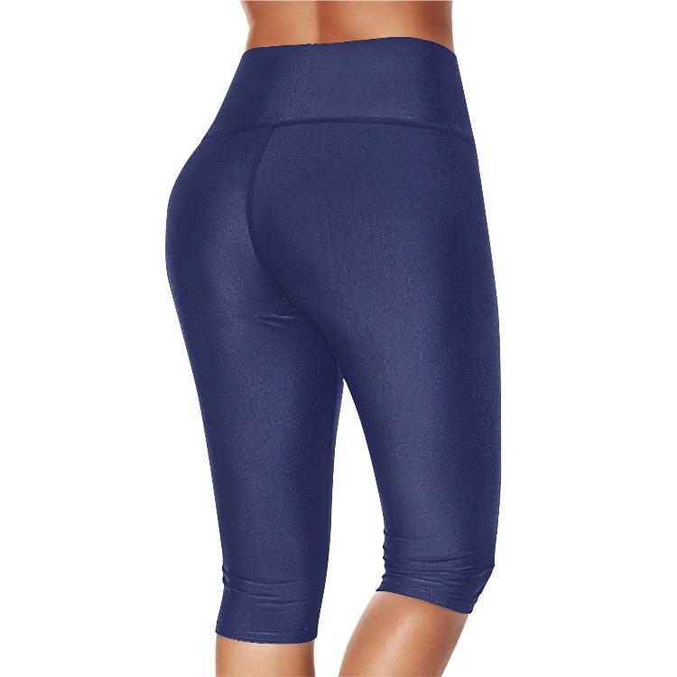 High-waisted Tummy-tucking Slimming Bum-lifting Yoga Leggings for Women – Shaping Cropped Cycling Shorts