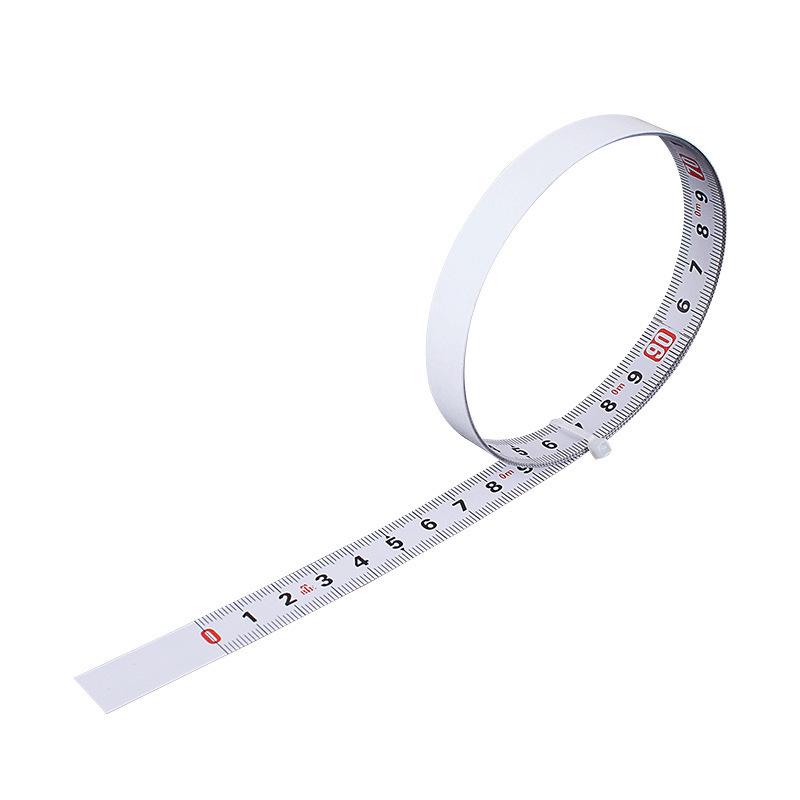 Strong Adhesive Stainless Steel Measuring Tape, 5-Meter Self-Adhesive Engineering Scale Ruler