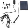 Adjustable Solar Panel Solar Fountain Pump PET Mini Fountain Pump Durable Fountain Panel Kit