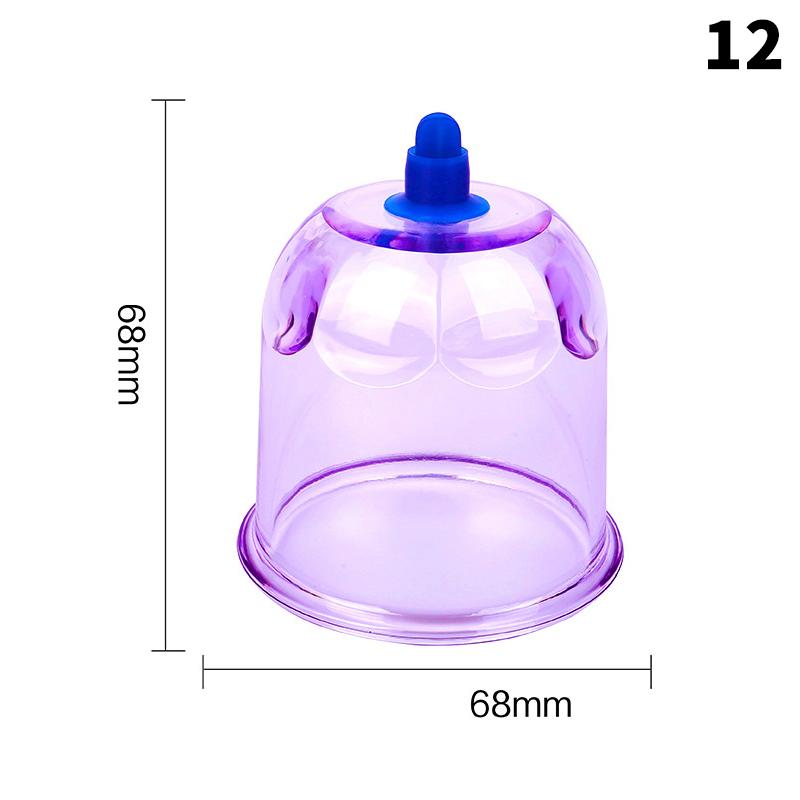 Vacuum Cupping Glasses Vacuum Massage Body Cupping Kit Anti Cellulite Chinese Cupping Body Cup Massager Slimming For Body Face