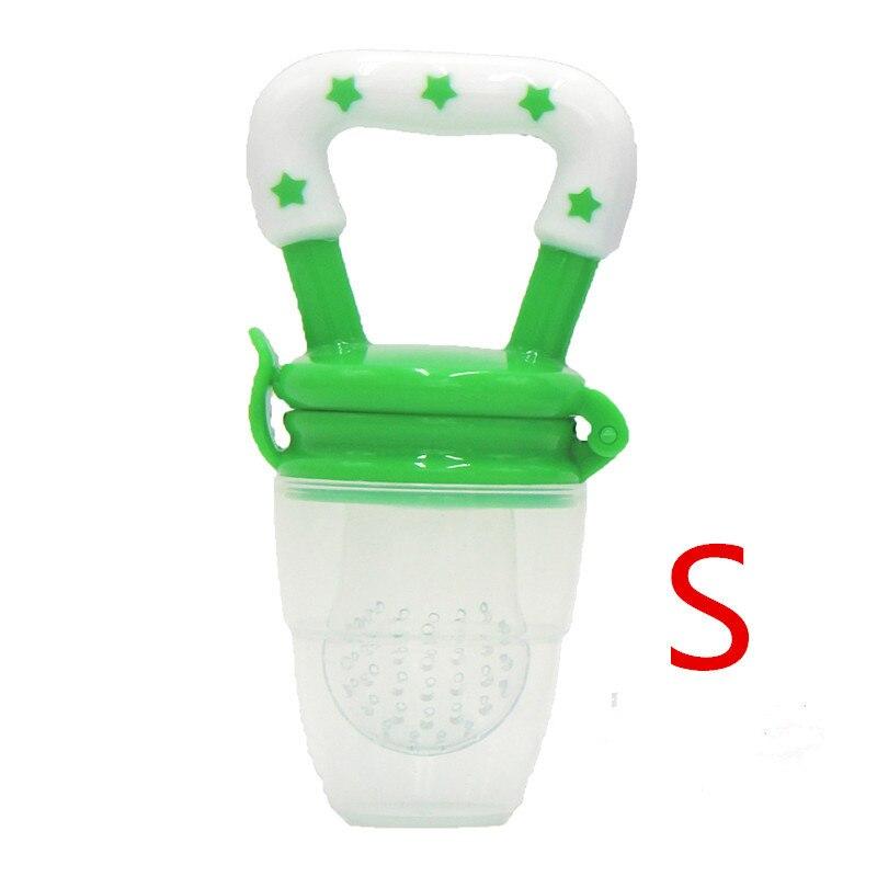 Silicone Baby Food Feeder Nipple Safe Milk Feeder for Baby with Handle Pacifier Bottles Nibbler Fresh Fruit Snack Holder 3 Month