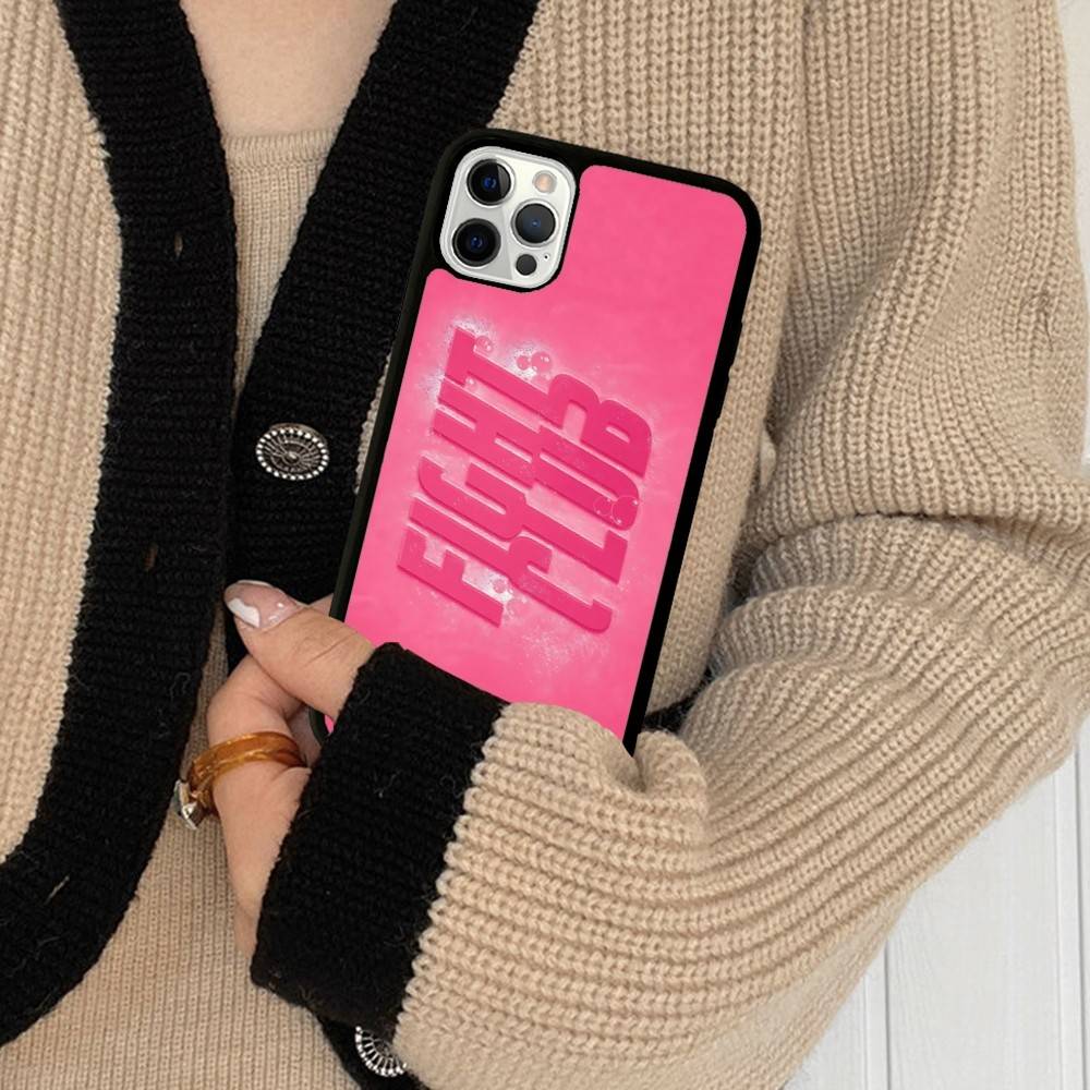 M-Movie F-Fight Club Phone Case For Iphone 16 15 14 13 12 11 Pro Max Plus Shockproof TPU+PC Hard Case