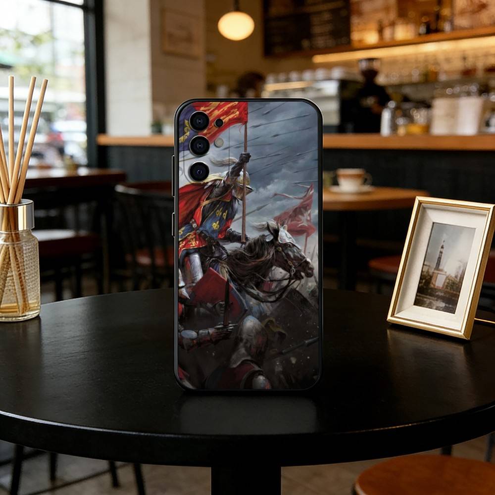 Seaside Illustration Phone Case For Samsung S25,S24,S21,S22,S23,S30,Ultra,S20,Plus,Fe,Lite,Note,10,Black Cover Samsung S105G