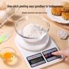 High Precision Electronic Kitchen Scale: Compact Gram Scale for Baking and Household Use.