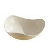 Japanese Style White Plastic Fruit & Snack Plate
