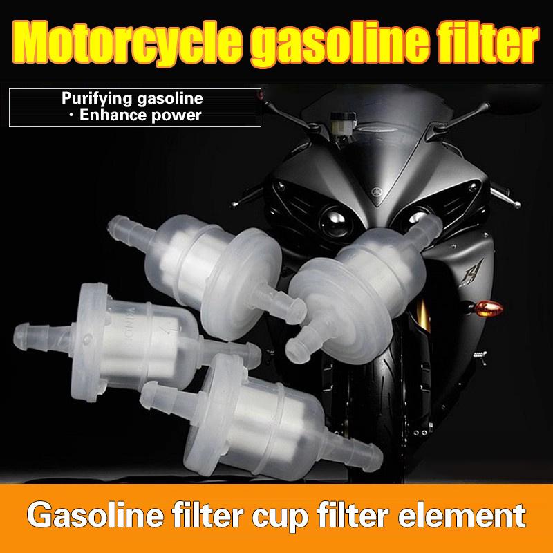 Motorcycle Fuel Filter Gasoline Gas Oil 110/125/150/175/200 Engine For Car Scooter Dirt Bike ATV Fuel Petrol Filters Accessories