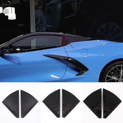 Für Chevrolet Corvette C8 Stingray Z51 Z06 -2023 Auto Hinten Dreieck Fensterläden Dreieck Sonnenschirm Modifizierte Auto