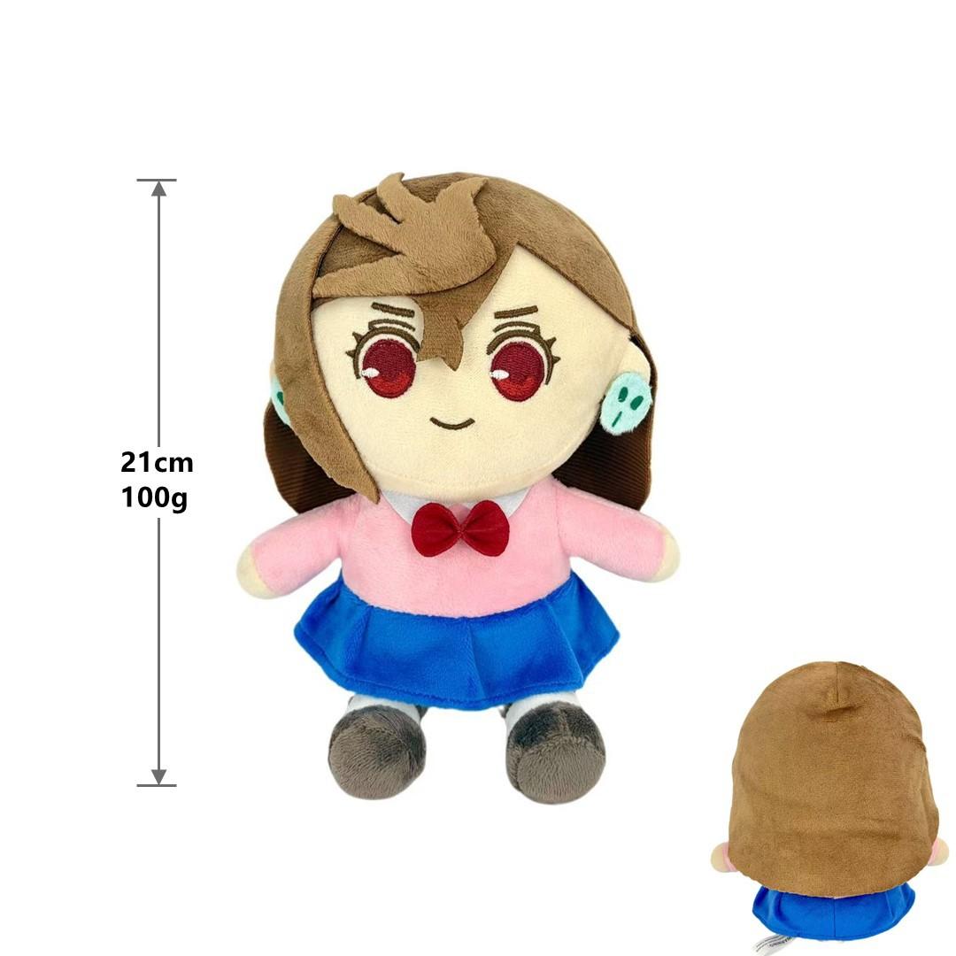 21cm Japanse Anime Dandadan Kleren Aantrekkende Zittende Houding Pluche Gevulde Pop Woonkamer Bank Decoratie Vrienden Verjaardagscadeau